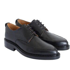 JOHN FLUEVOG Moneymaker Goodyear Welt‎ Leather Sole Black Derby Shoes Size 8